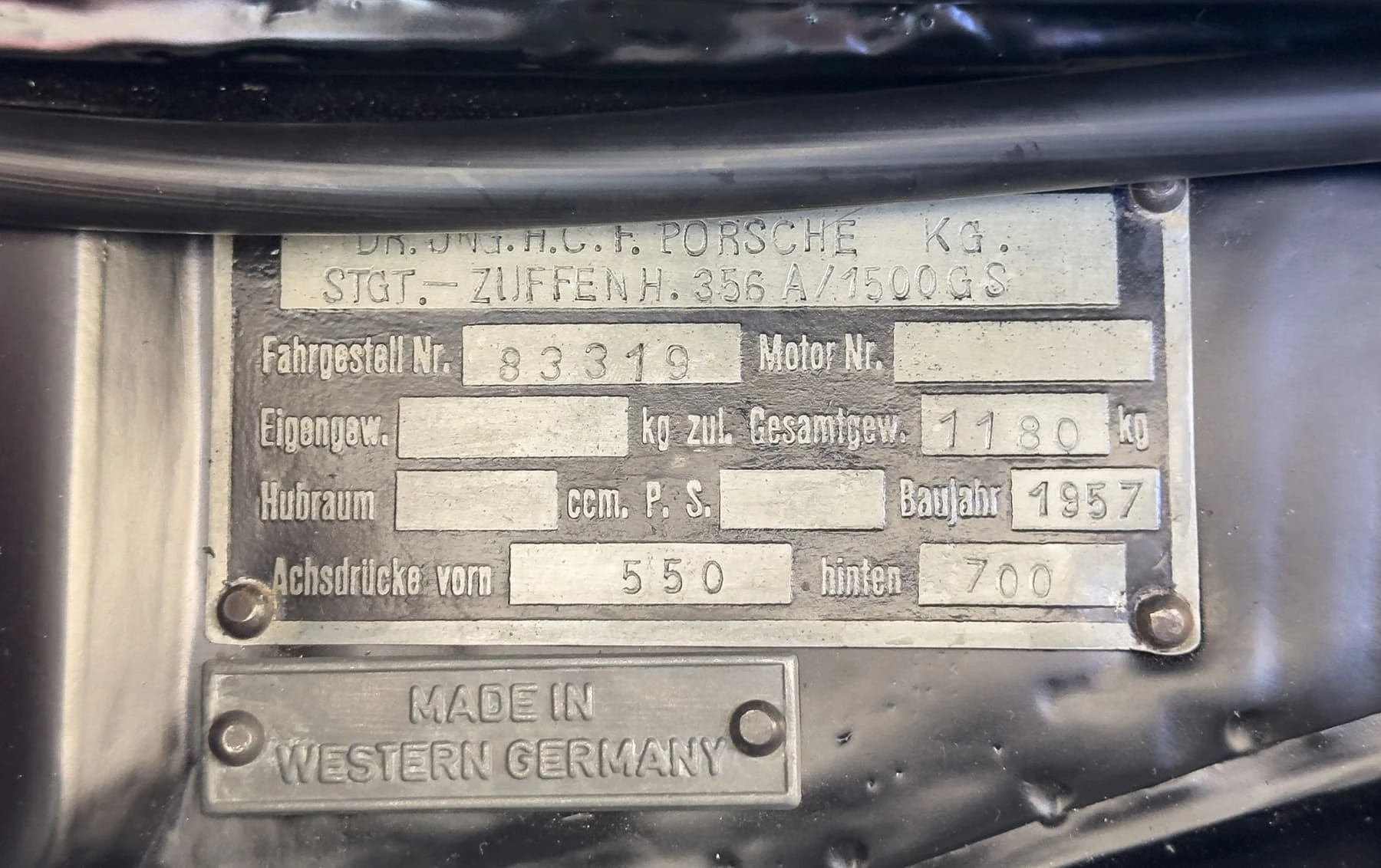 Porsche 356 A 1500 GS:GT Carrera Speedster - Reutter - 1957 - 53