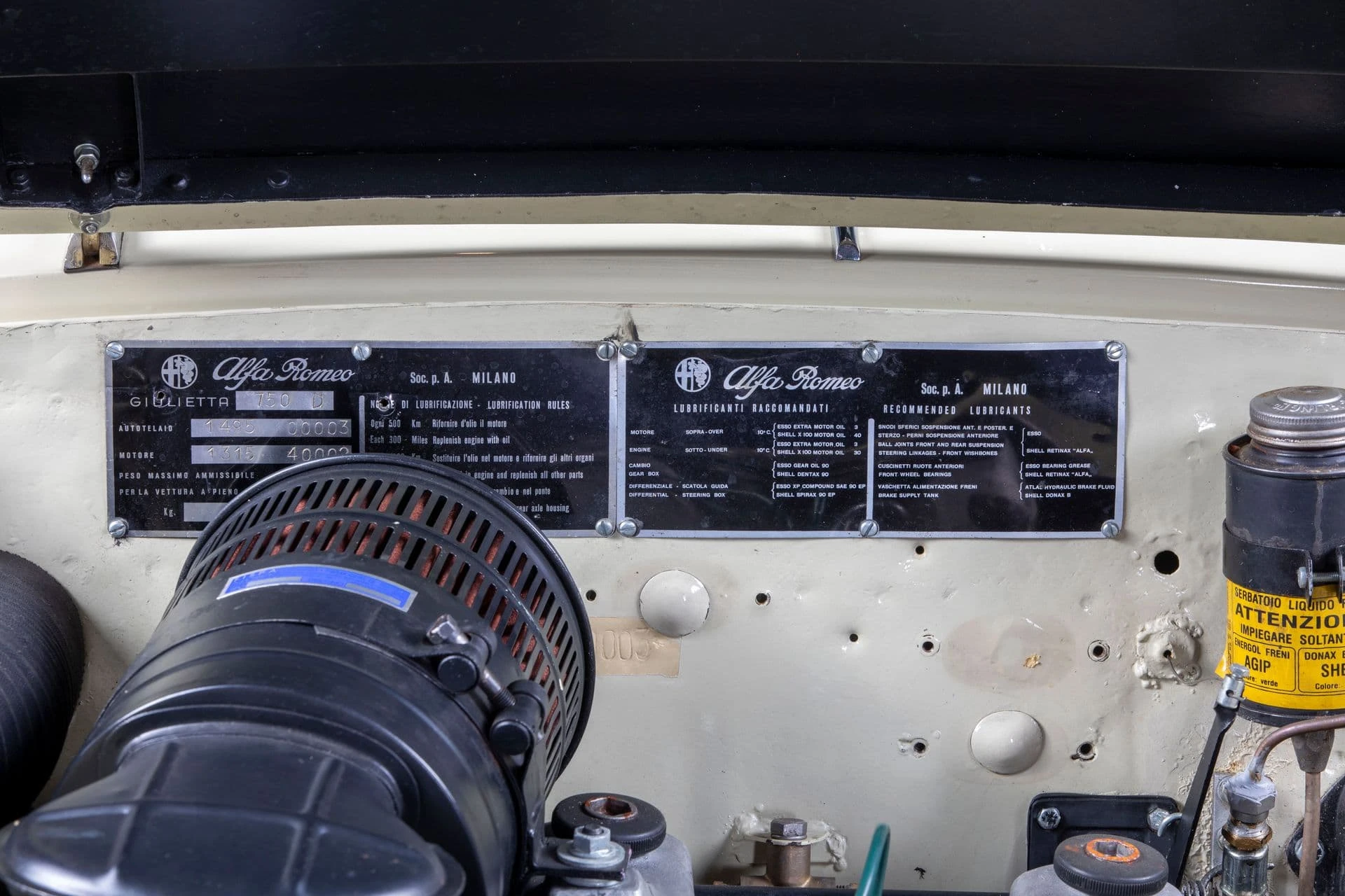 Alfa Romeo Giulietta Spider Prototype (Pinifarina) - 1954 12