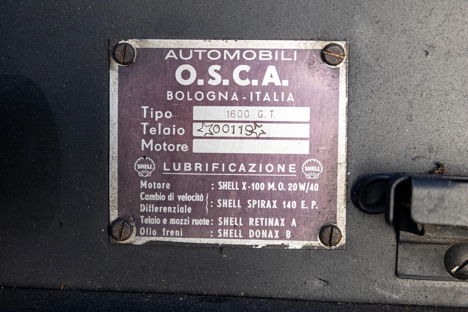 OSCA 1600 GT2 cabriolet (Fissore) - 1963 - 32