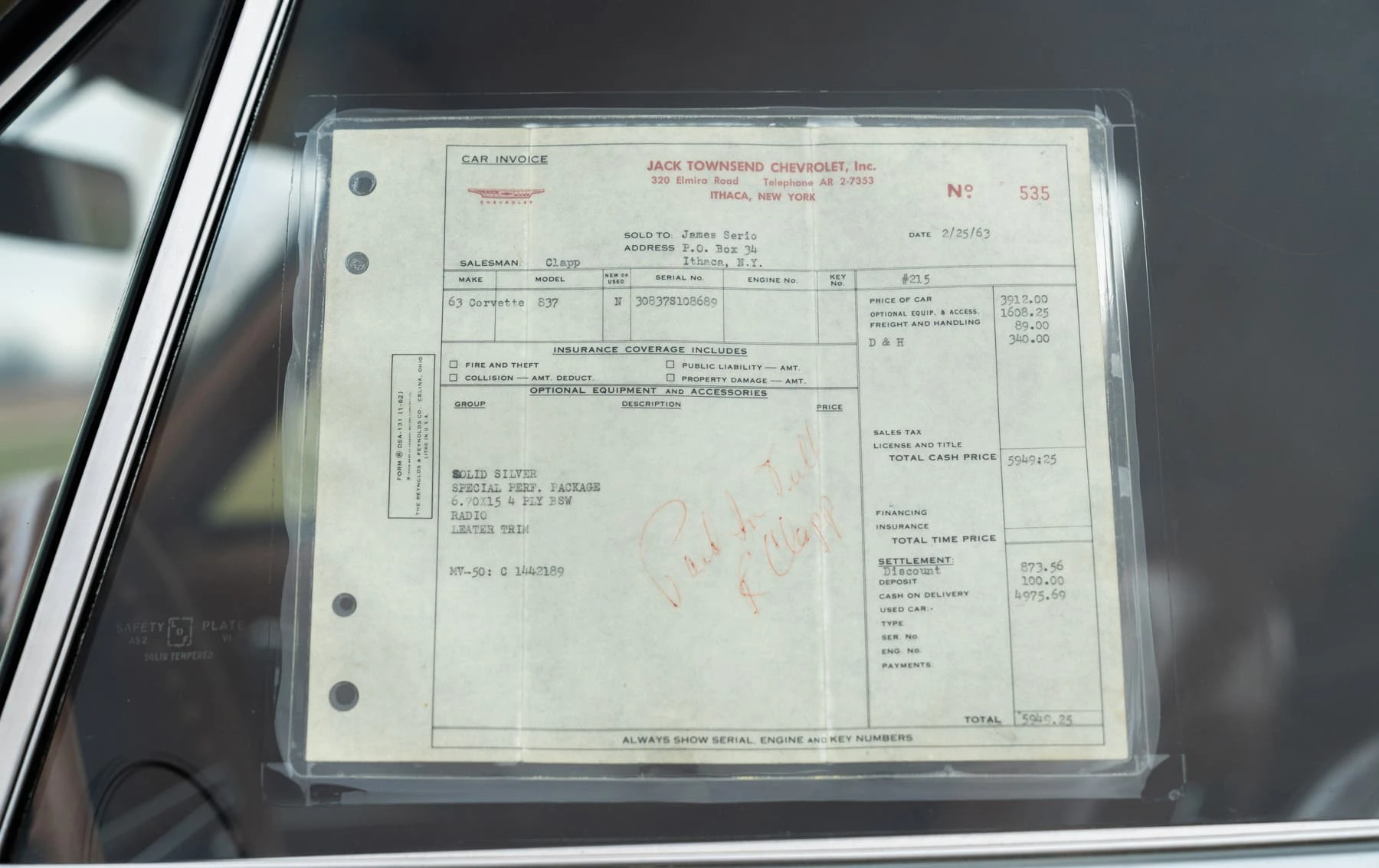 Chevrolet Corvette Z06 Split-Window - 1963 - 39