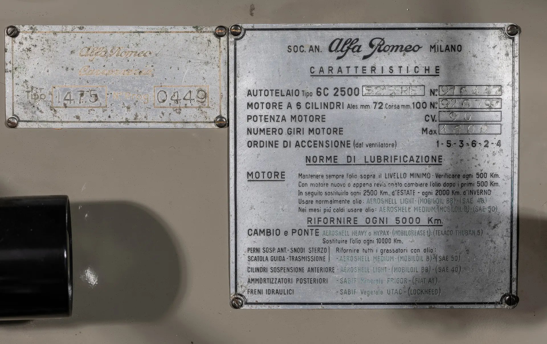 Alfa Romeo 6C 2500 Sport Freccia d’Oro - 1949 - 53