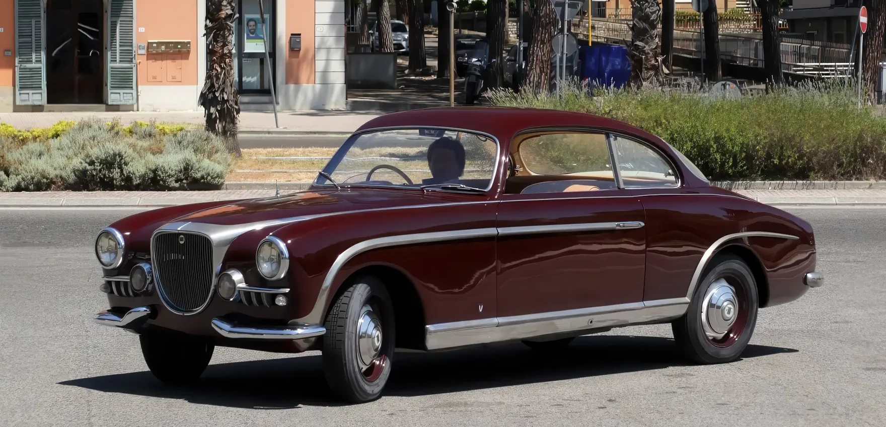 Lancia Aurelia B50 (Vignale) - 1950 - banner
