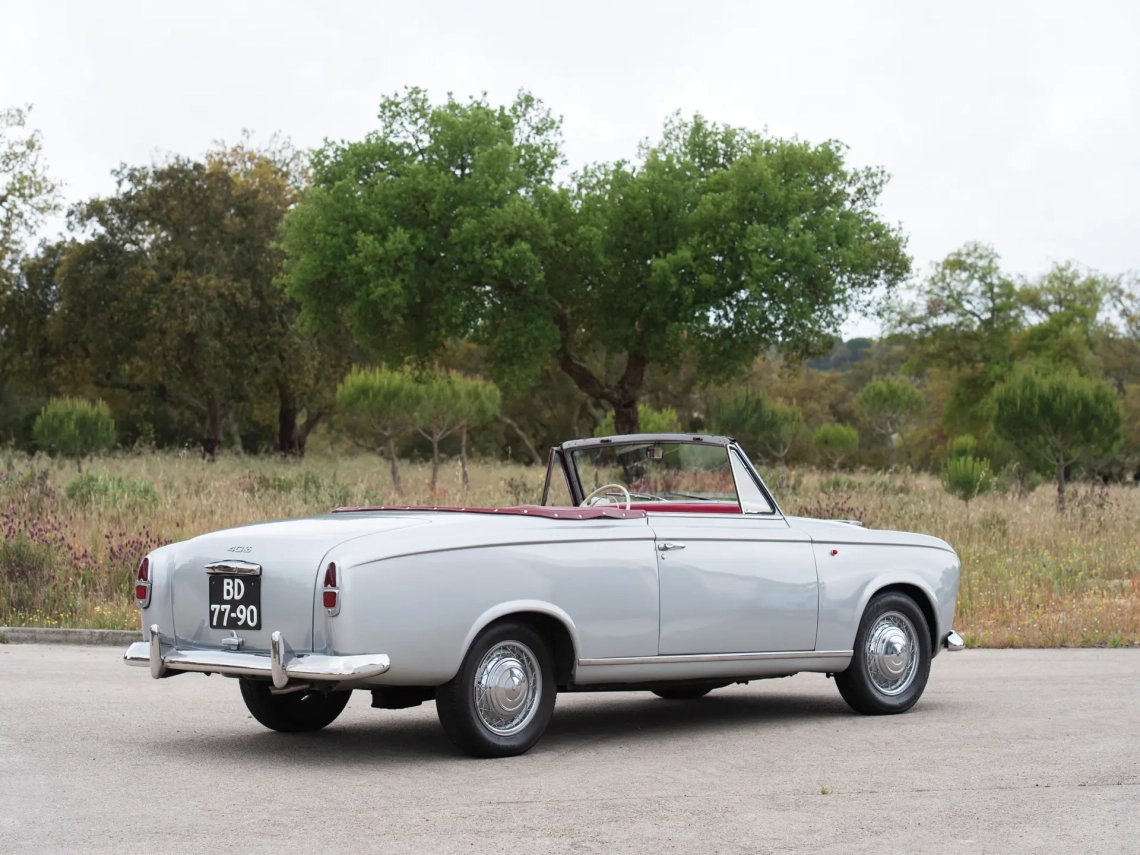 Peugeot 403 Cabriolet - 1958-02