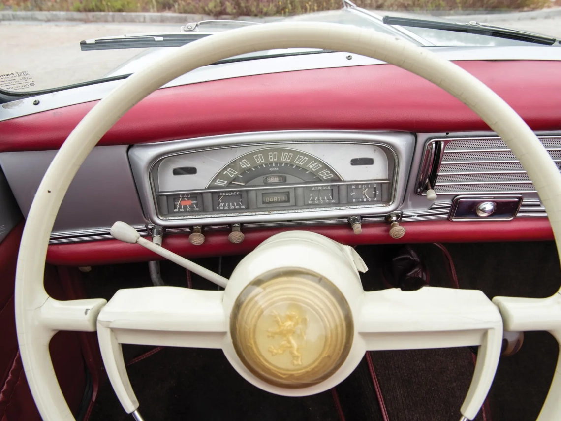 Peugeot 403 Cabriolet - 1958-08