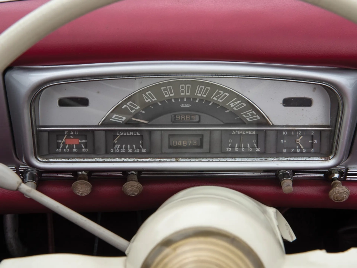 Peugeot 403 Cabriolet - 1958-09