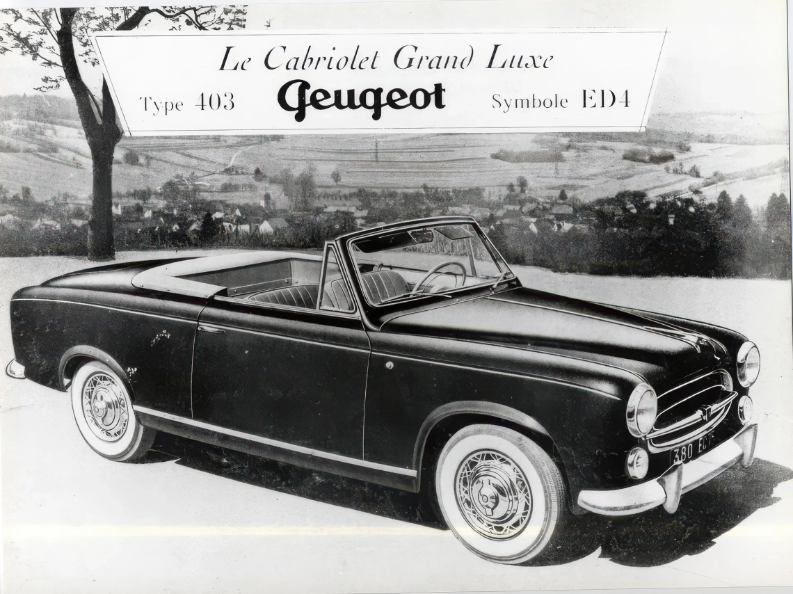 Peugeot 403 Cabriolet - 1958-17