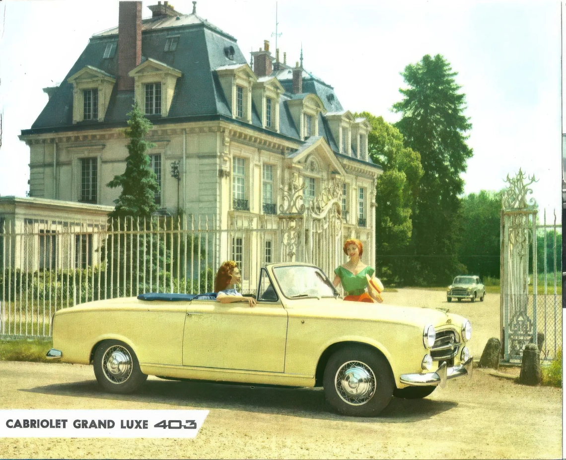 Peugeot 403 Cabriolet - 1958-18