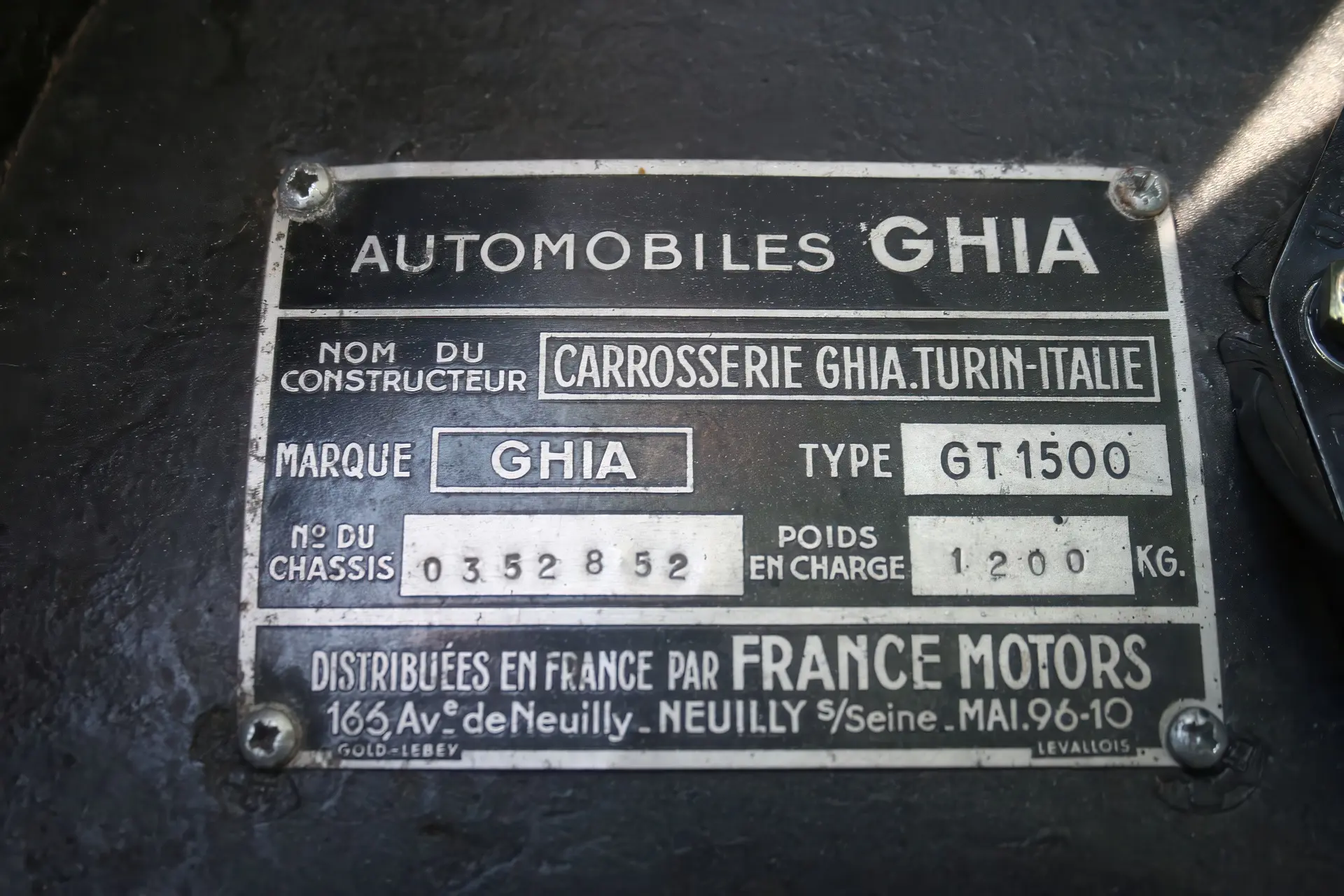 Fiat 1500 GT Barchetta Avenger (Ghia) - 1966-24