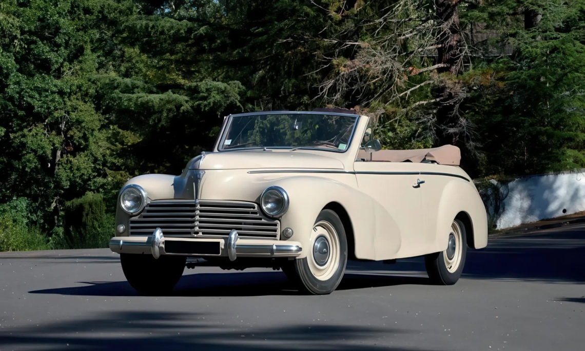 Peugeot 203 cabriolet (Worblaufen) - 1951-1