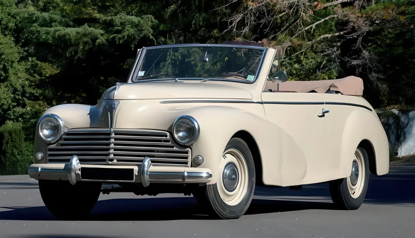 Peugeot 203 cabriolet (Worblaufen) - 1951-banner
