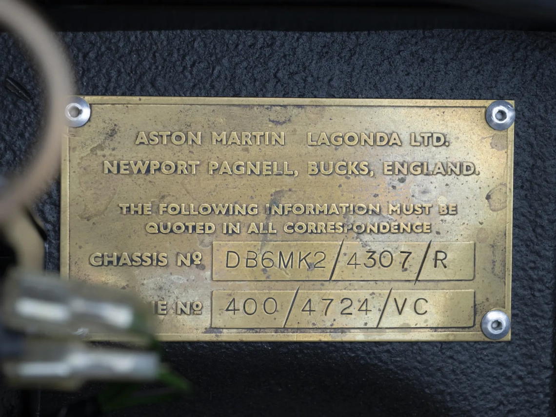 Aston Martin DB6 Mk 2 Vantage - 1970-54