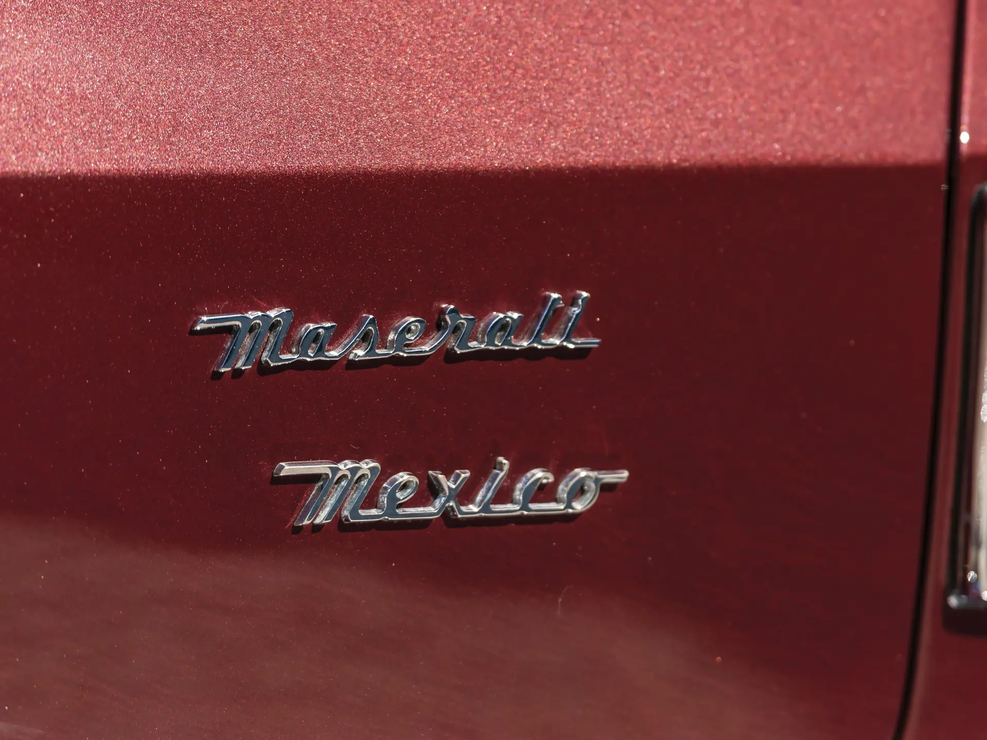 Maserati Mexico Prototype (Frua) - 1967-07