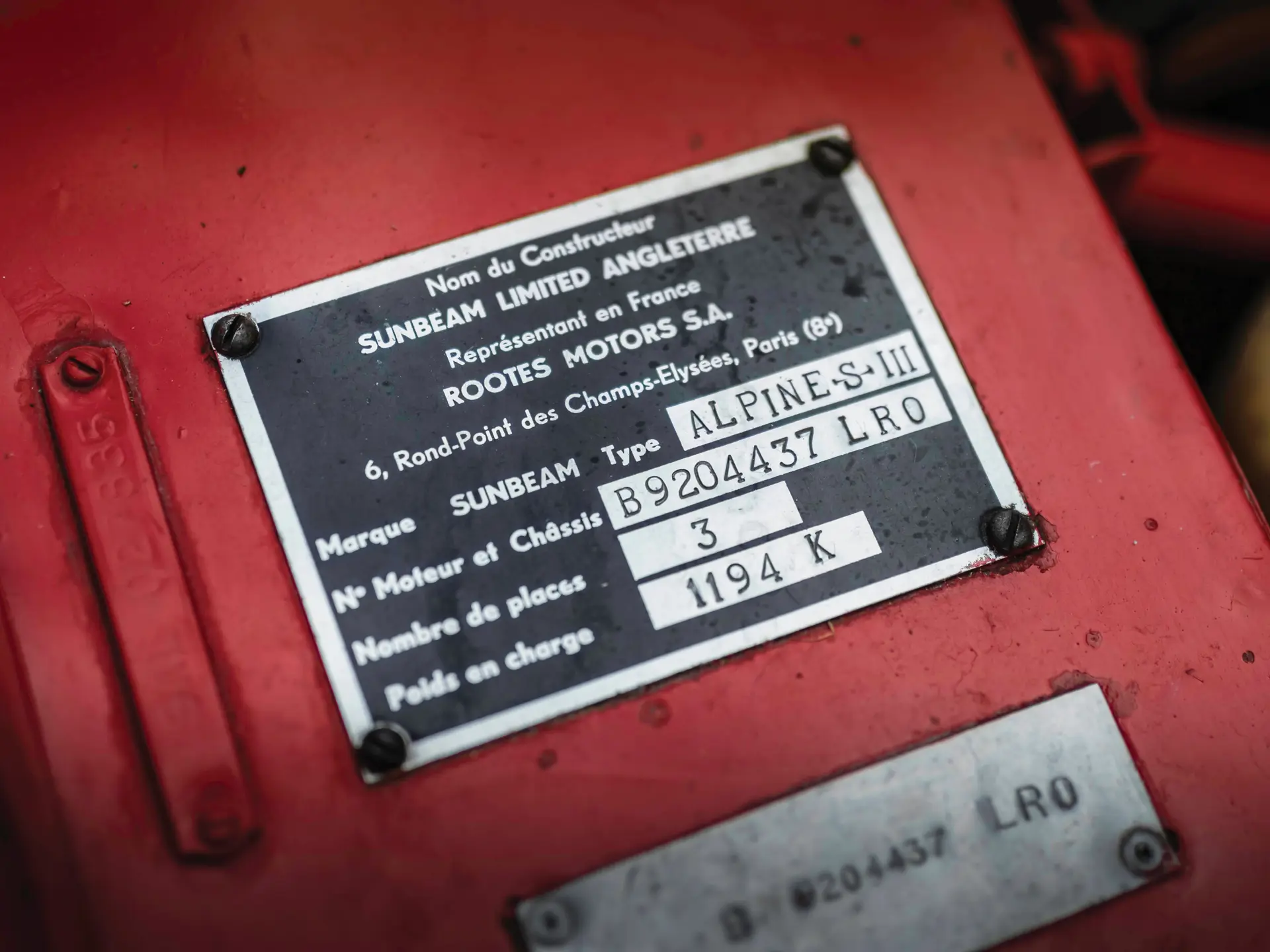 Sunbeam Alpine Mk I- 1960-21