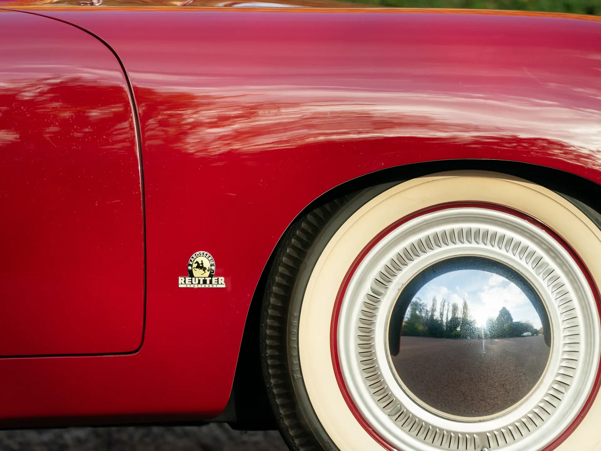 Porsche 356 Pre-A 'Knickscheibe' 1500 Cabriolet (Reutter) - 1954-42