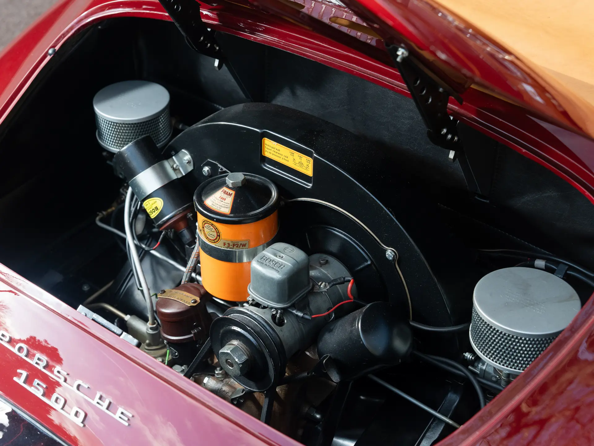 Porsche 356 Pre-A 'Knickscheibe' 1500 Cabriolet (Reutter) - 1954-56