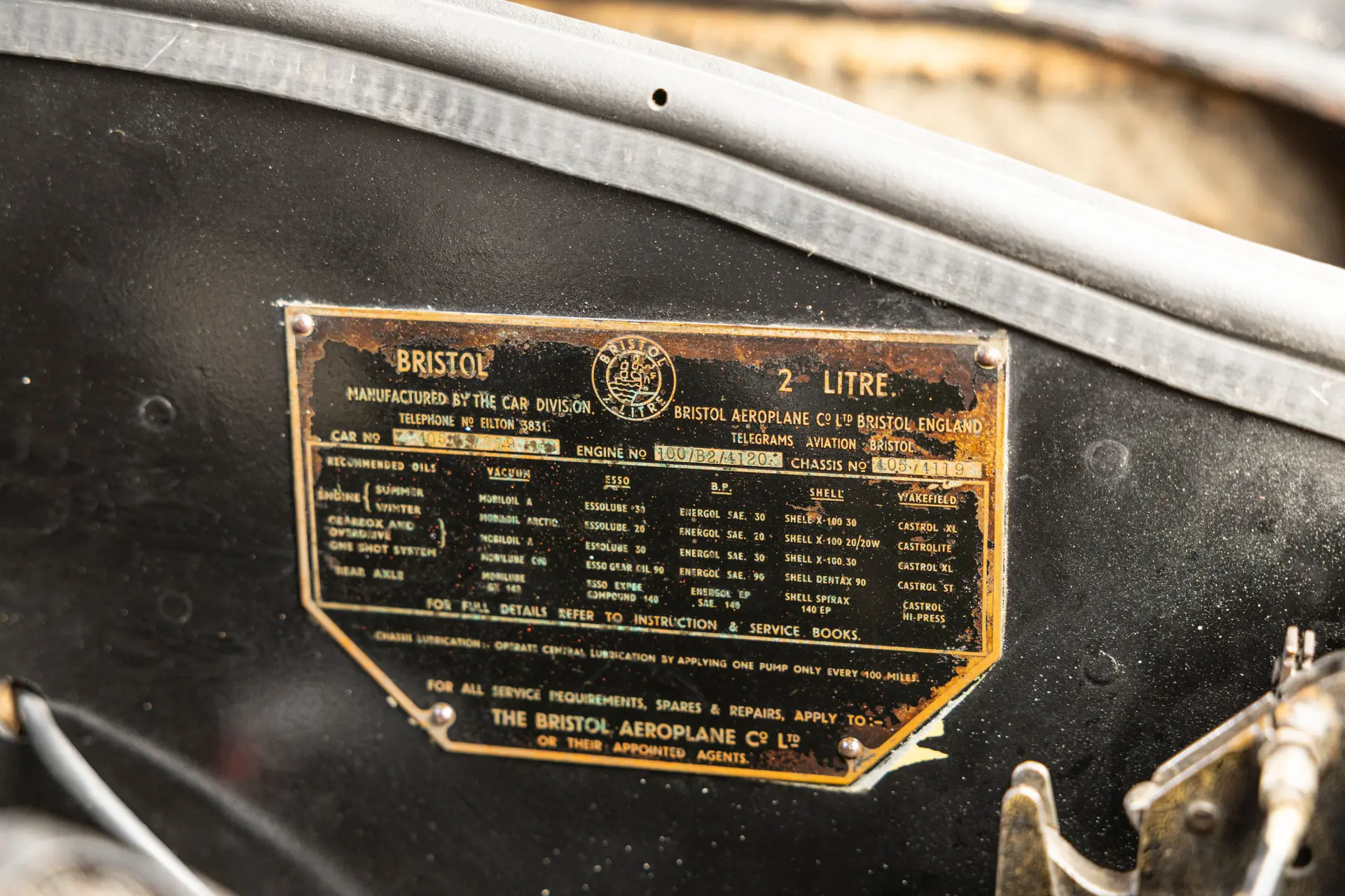 Bristol 405 Sports Saloon - 1955 -13