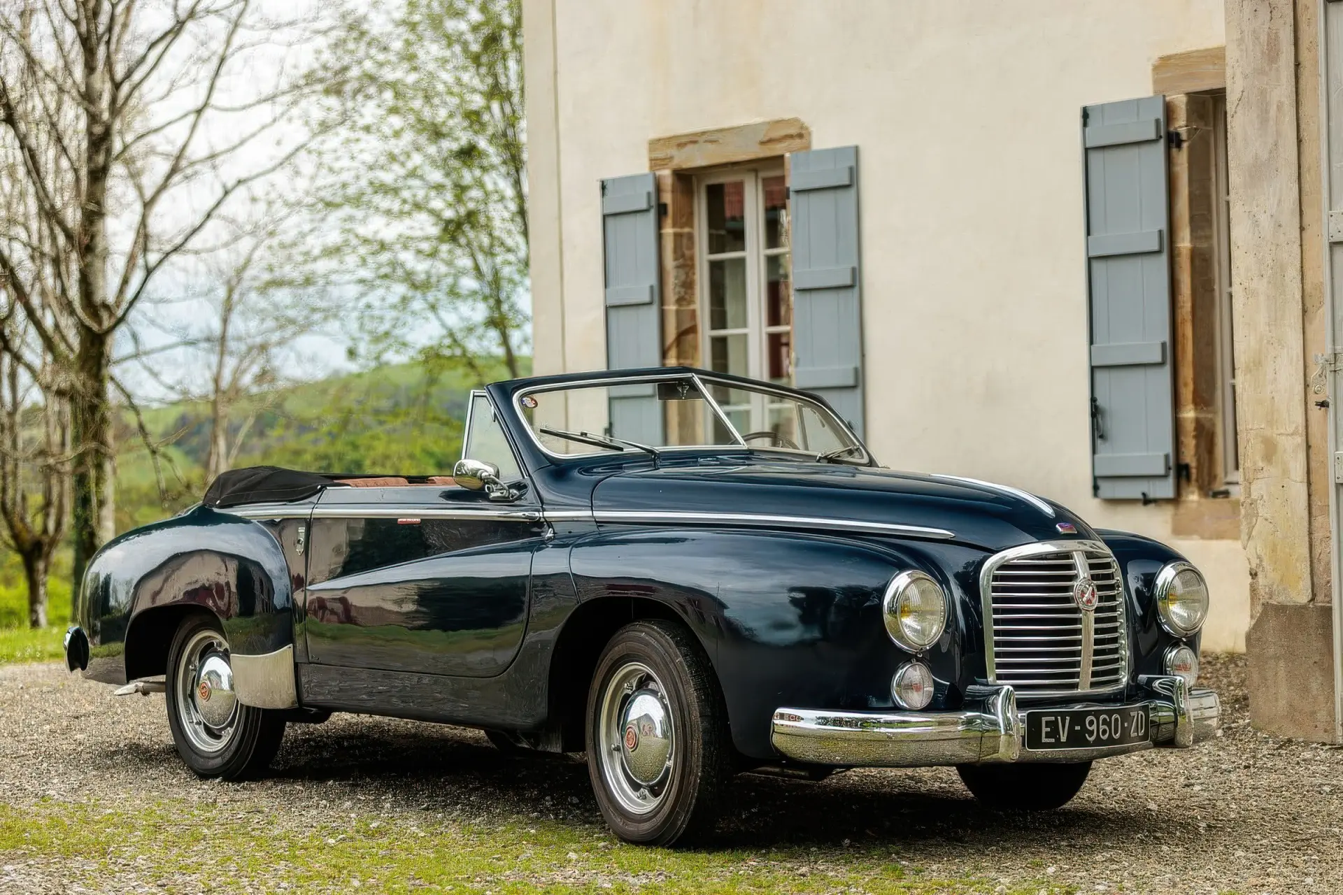 Hotchkiss Grégoire Cabriolet (Chapron) - 1953 -02