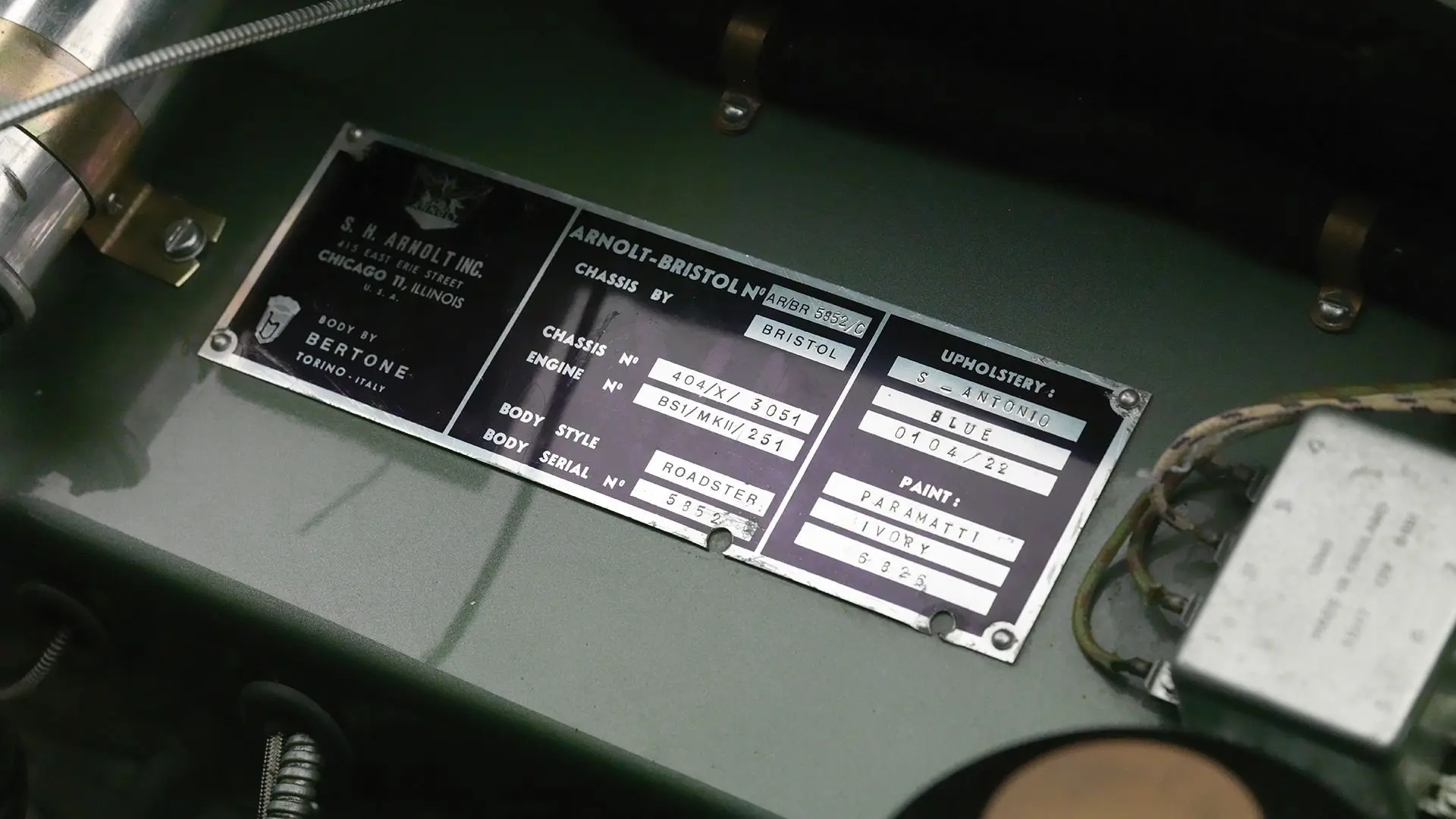 Arnolt-Bristol Bolide - 1954-56